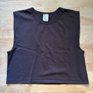 Champion Dark Brown Muscle Tee